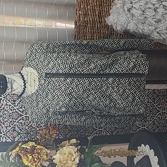 Cabi cotton spandex zipper front jacket - Picture 1 of 10